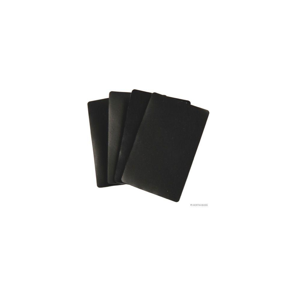 Anti-Quietsch-Folie, Bremsbelag (R&uuml;ckenplatte) HERTH+BUSS JAKOPARTS J3660001