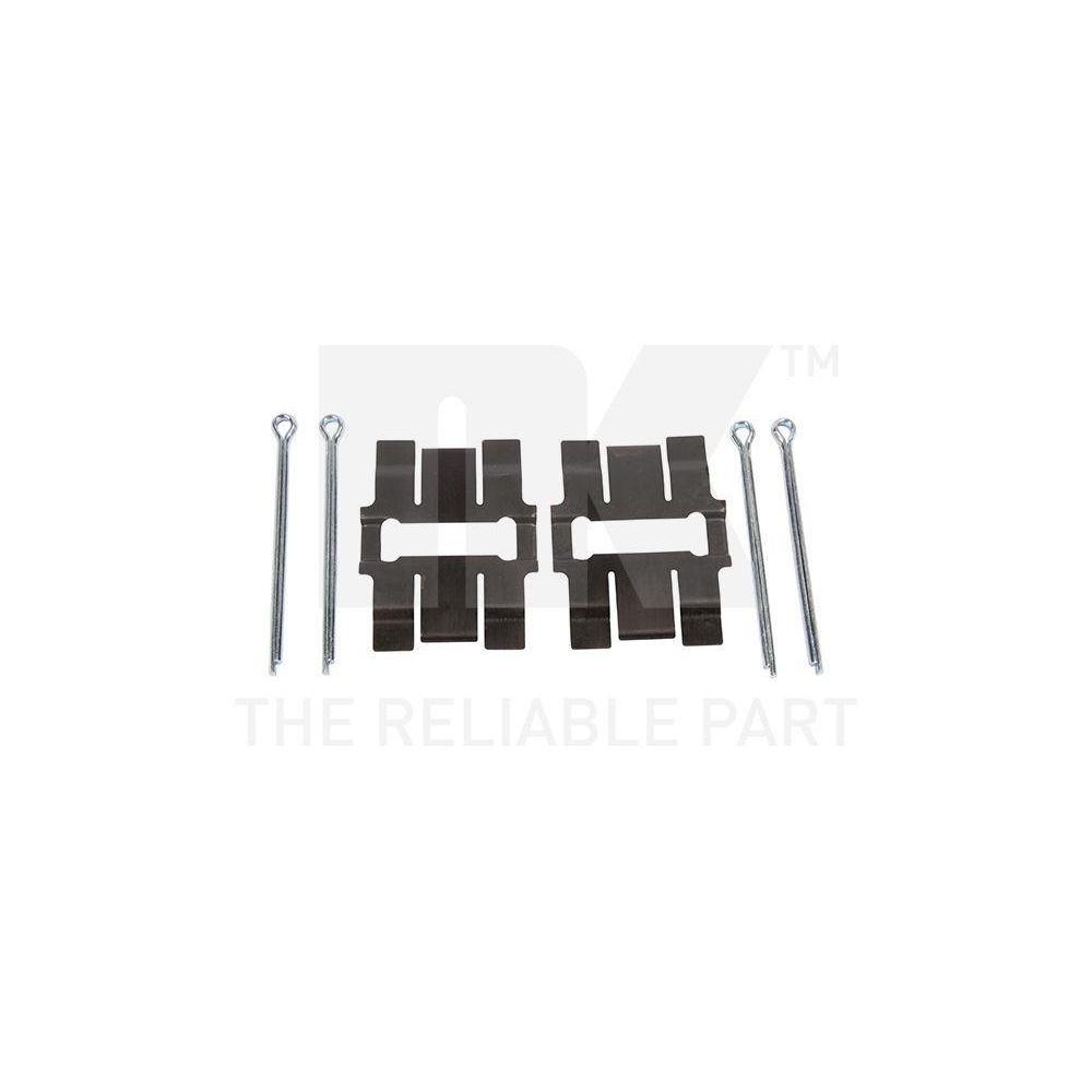 Zubeh&ouml;rsatz, Scheibenbremsbelag NK 79991001 f&uuml;r, Vorderachse