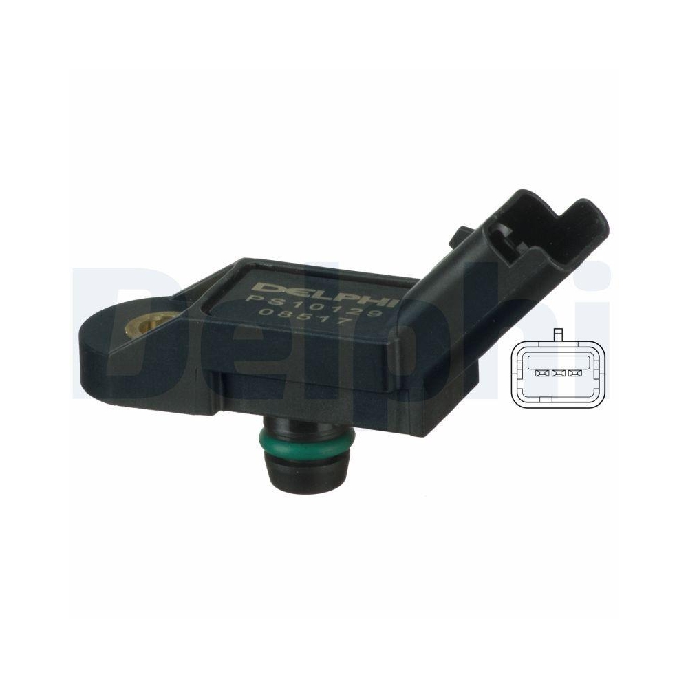 DELPHI PS10129 Sensor, Ladedruck f&uuml;r CITRO&Euml;N FIAT LANCIA PEUGEOT