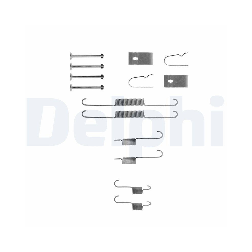 DELPHI LY1266 Zubeh&ouml;rsatz, Bremsbacken f&uuml;r KIA, Hinterachse