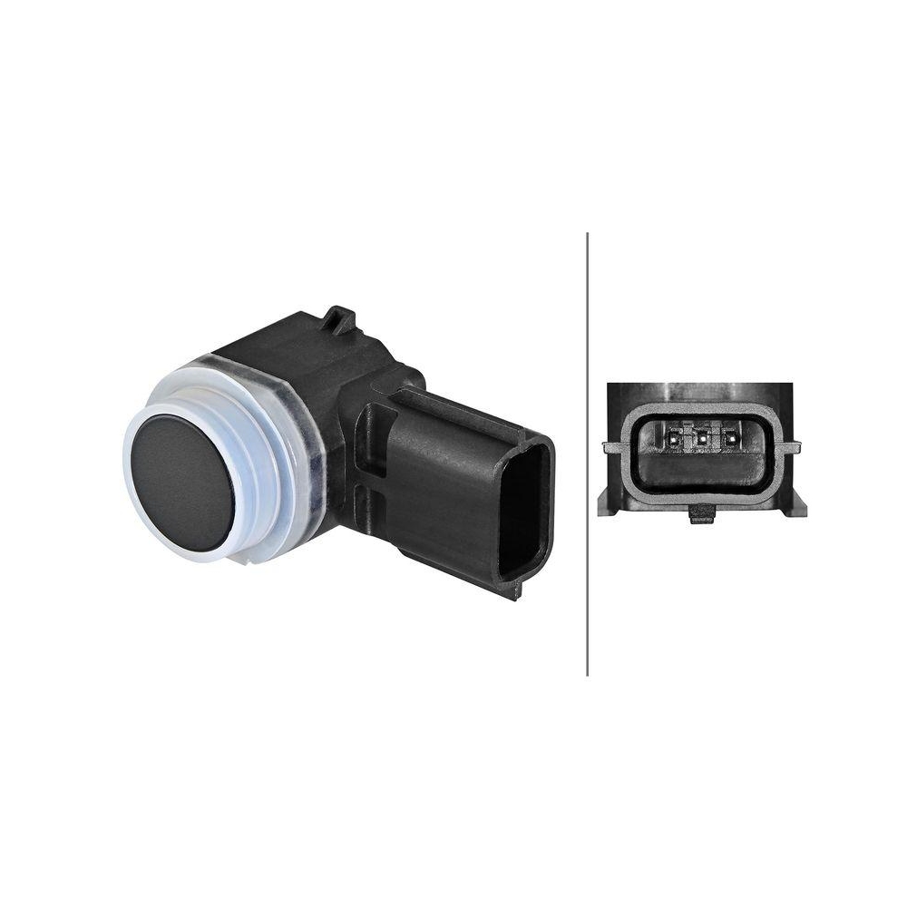 HELLA Sensor, Einparkhilfe 6PX 358 270-371 für RENAULT DACIA, Mitte links, außen