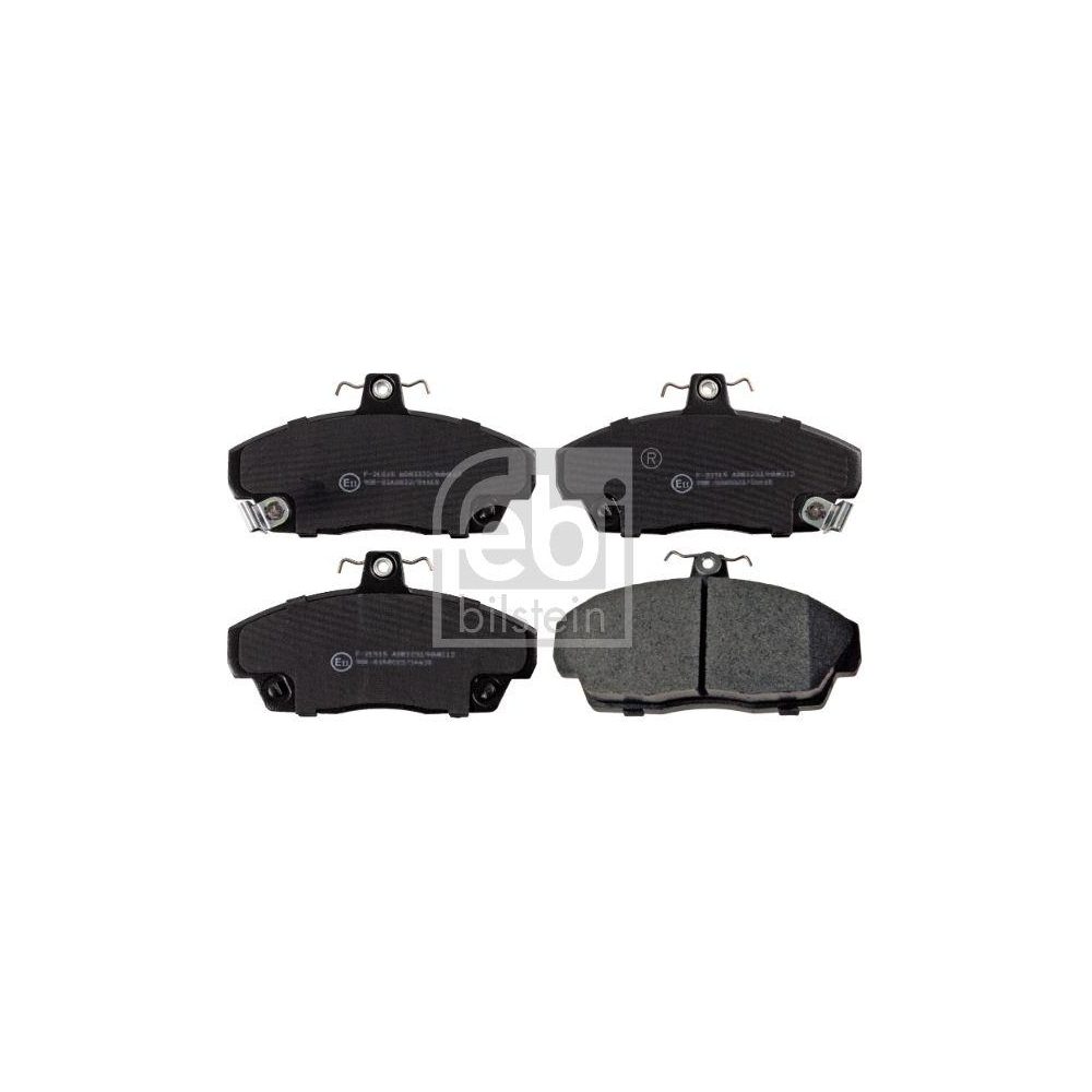 FEBI BILSTEIN Bremsbelagsatz, Scheibenbremse 16114 f&uuml;r HONDA ROVER TATA