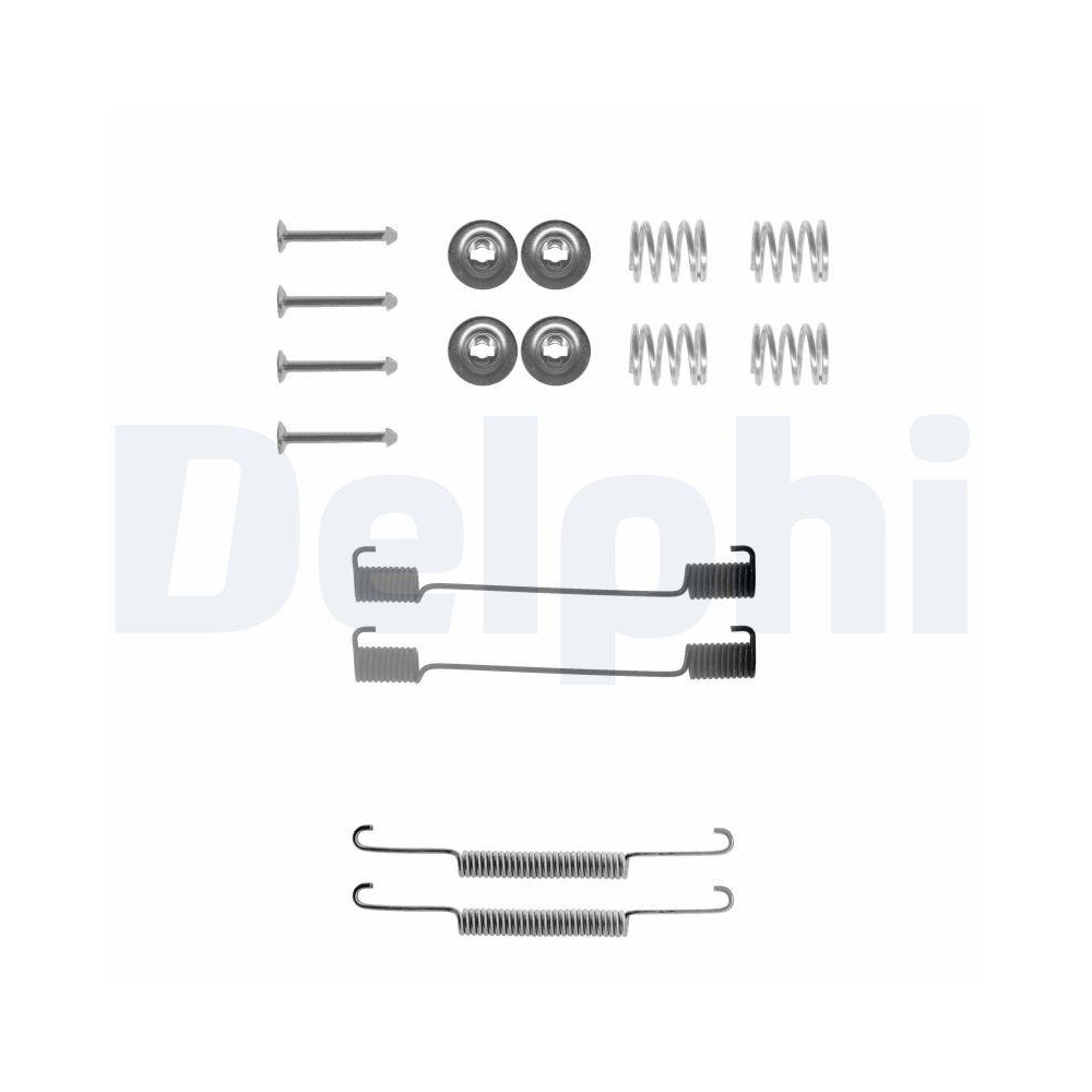 DELPHI LY1064 Zubeh&ouml;rsatz, Bremsbacken f&uuml;r, Hinterachse