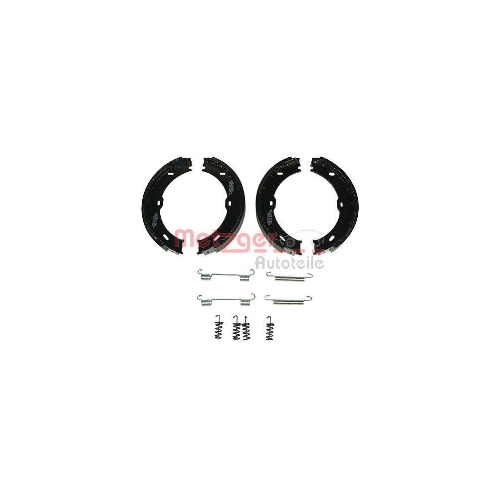 Bremsbackensatz, Feststellbremse METZGER KR 213 f&uuml;r MERCEDES-BENZ VAG