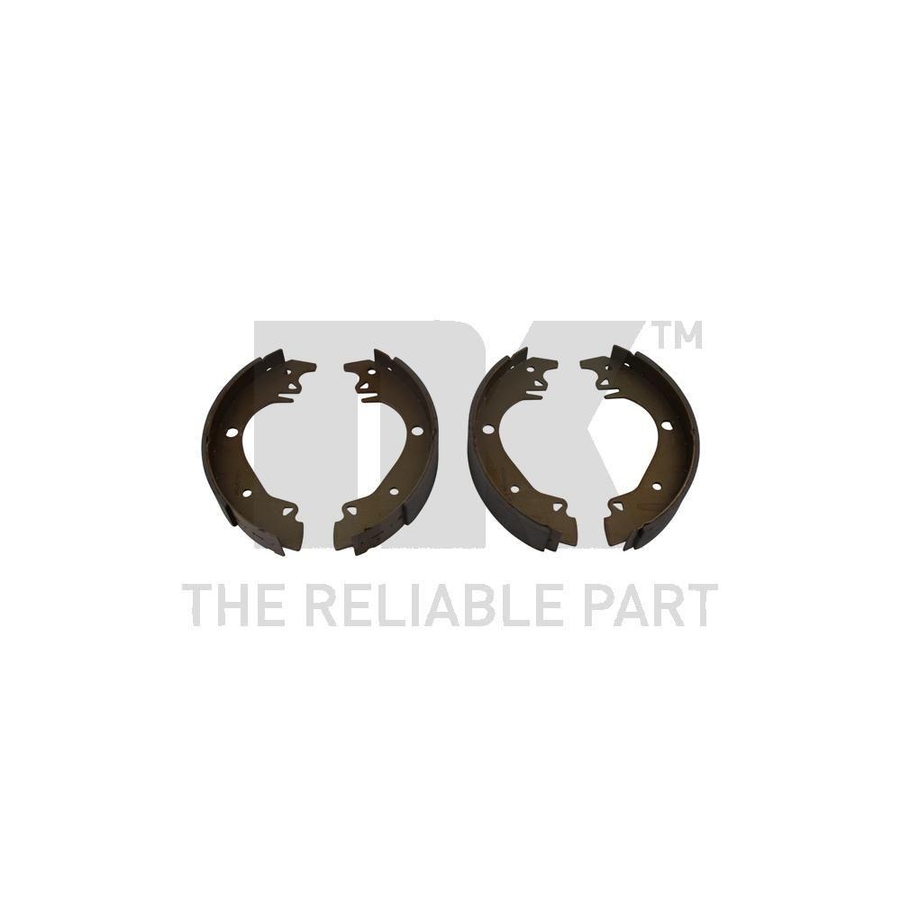 Bremsbackensatz NK 2799369 für CITROËN PEUGEOT, Hinterachse