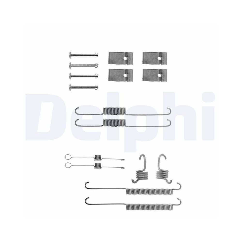 DELPHI LY1073 Zubeh&ouml;rsatz, Bremsbacken f&uuml;r FORD, Hinterachse