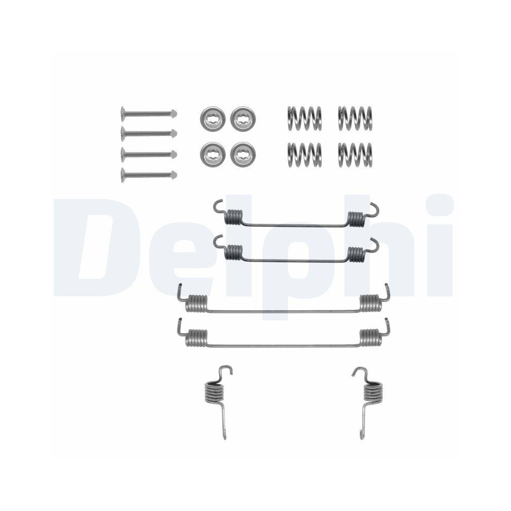 DELPHI LY1268 Zubehörsatz, Bremsbacken für MITSUBISHI, Hinterachse