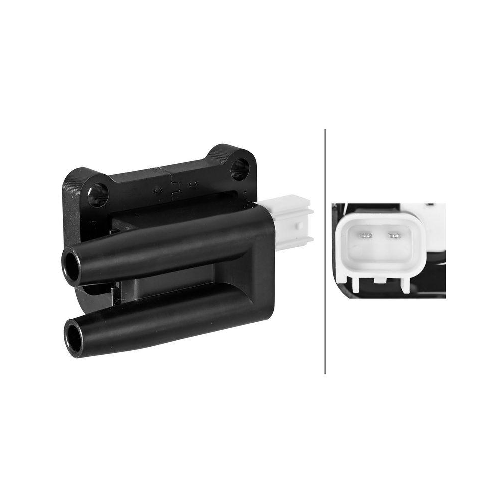 HELLA Z&uuml;ndspule 5DA 358 102-081 f&uuml;r MITSUBISHI, links