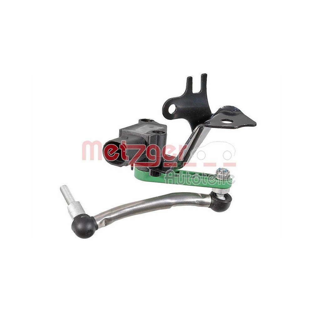 Sensor, Leuchtweitenregulierung METZGER 0901426 f&uuml;r AUDI, Vorderachse rechts