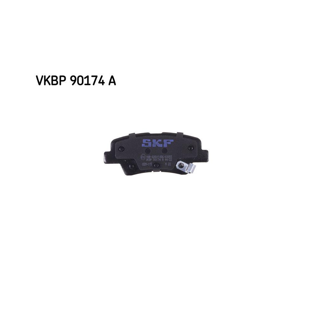 Bremsbelagsatz, Scheibenbremse SKF VKBP 90174 A f&uuml;r SSANGYONG HYUNDAI KIA