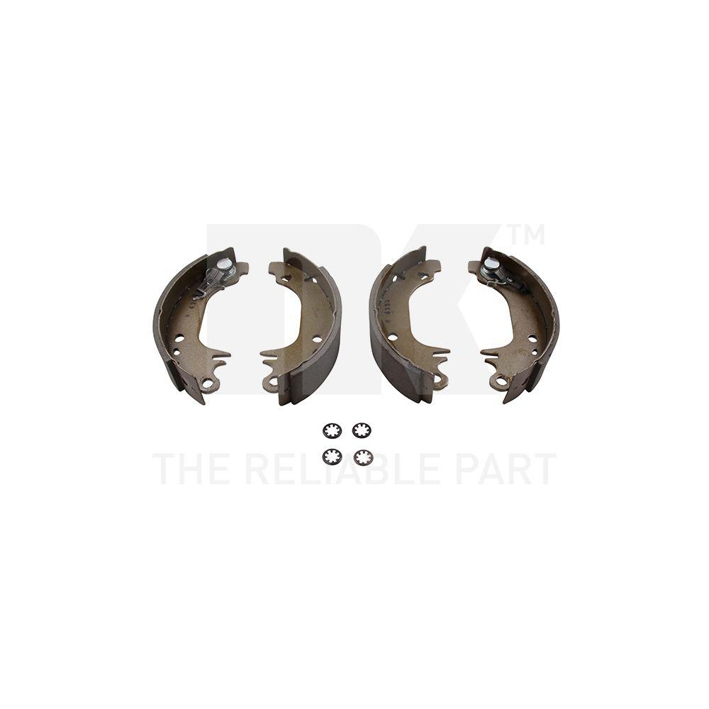 Bremsbackensatz NK 2799372 f&uuml;r GMC PEUGEOT RENAULT, Hinterachse