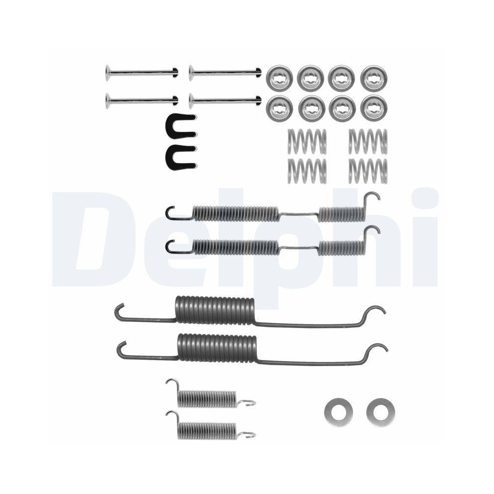 DELPHI LY1092 Zubeh&ouml;rsatz, Bremsbacken f&uuml;r RENAULT, Hinterachse