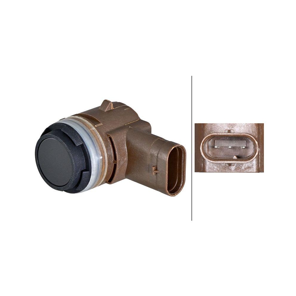 HELLA Sensor, Einparkhilfe 6PX 358 270-401 f&uuml;r MERCEDES-BENZ, au&szlig;en, beidseitig