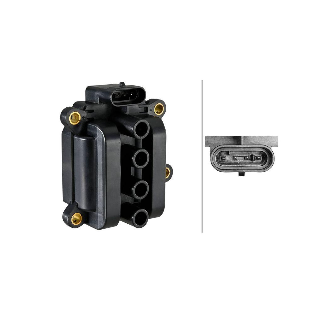 HELLA Z&uuml;ndspule 5DA 358 102-151 f&uuml;r NISSAN RENAULT DACIA HITACHI