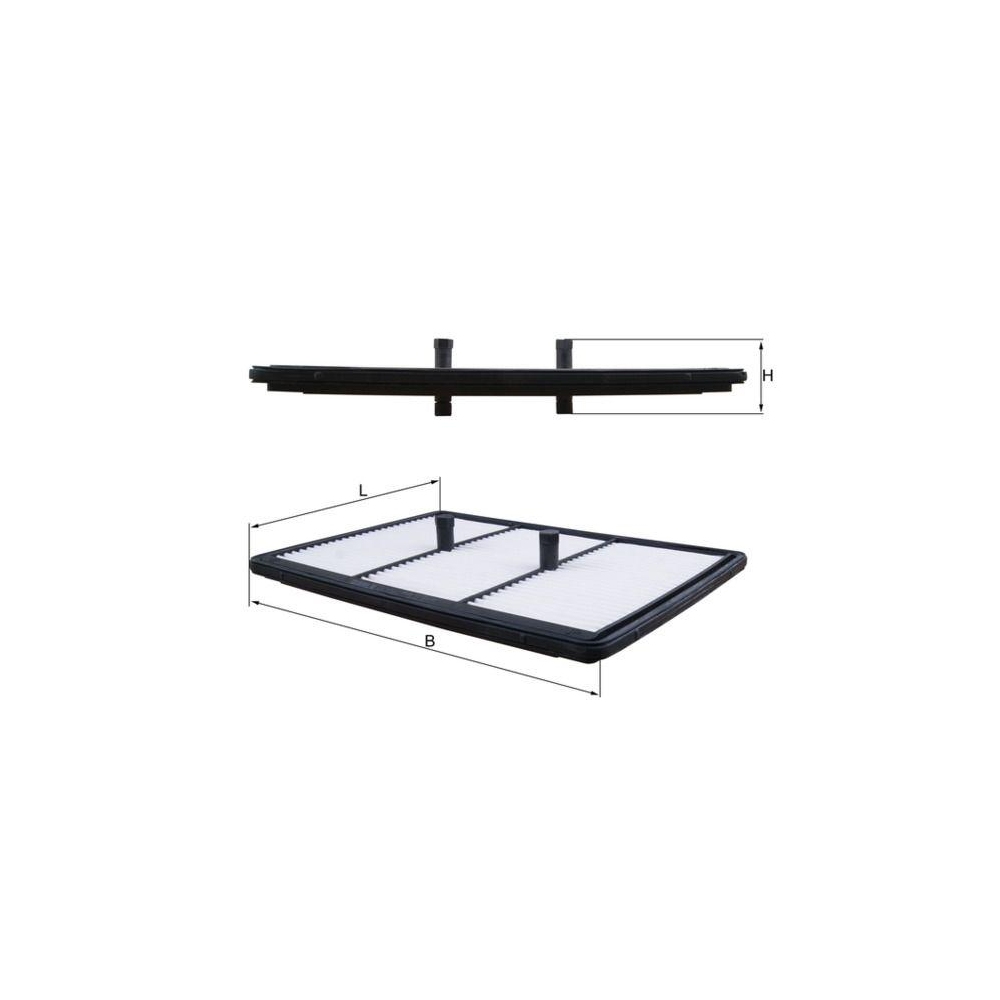 Luftfilter KNECHT LX 5364 f&uuml;r HYUNDAI KIA AMC