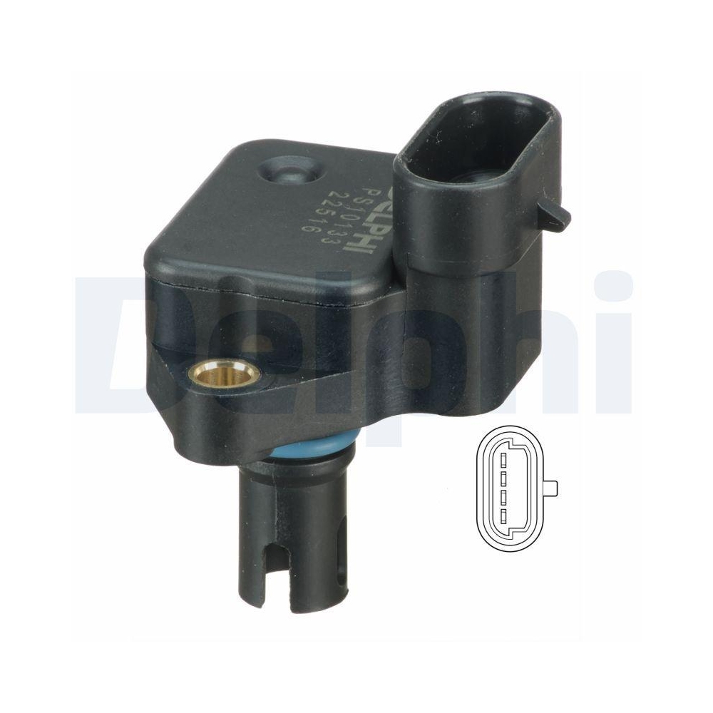 DELPHI PS10133 Sensor, Ladedruck f&uuml;r MG ROVER MINI LAND ROVER