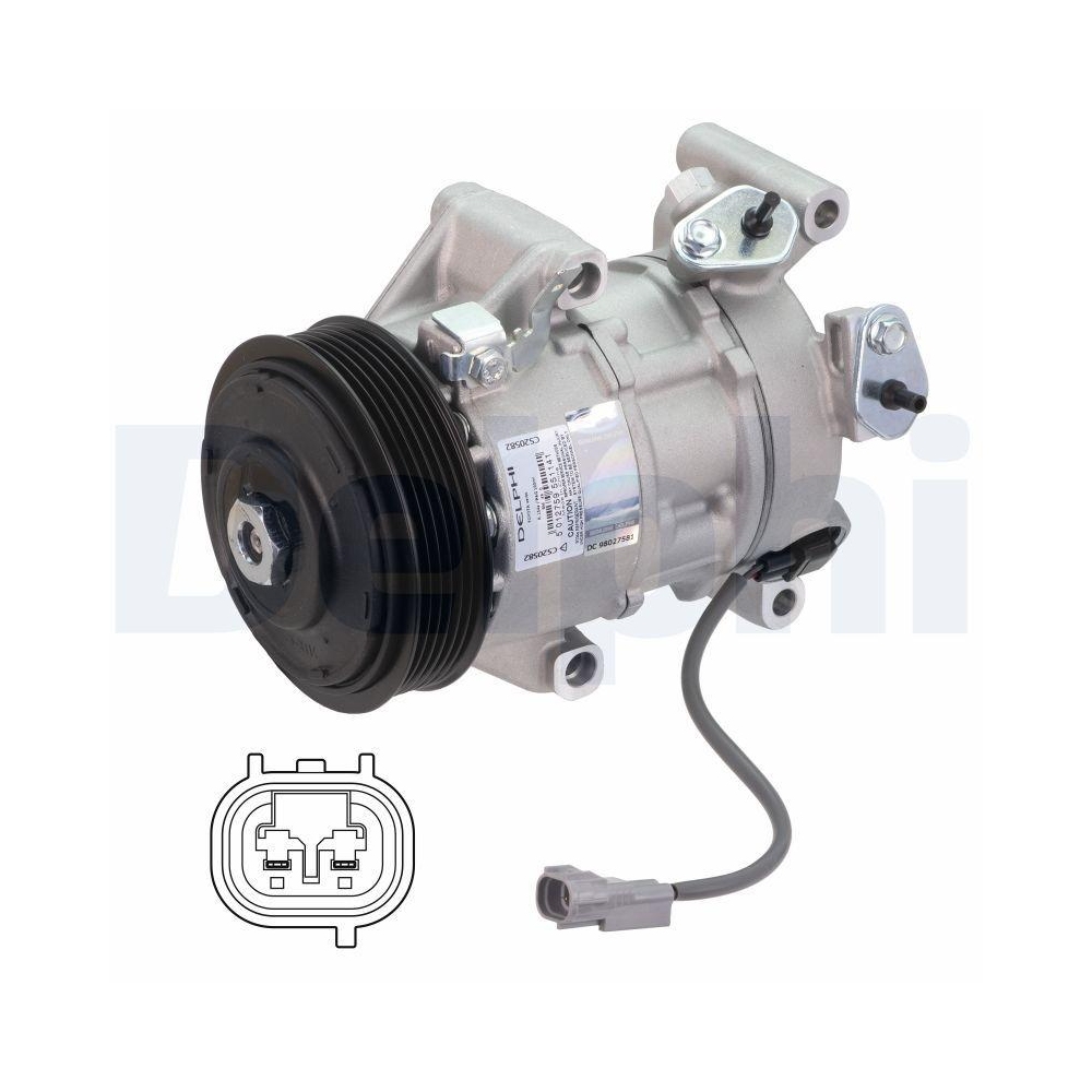 Kompressor, Klimaanlage DELPHI CS20582 für TOYOTA