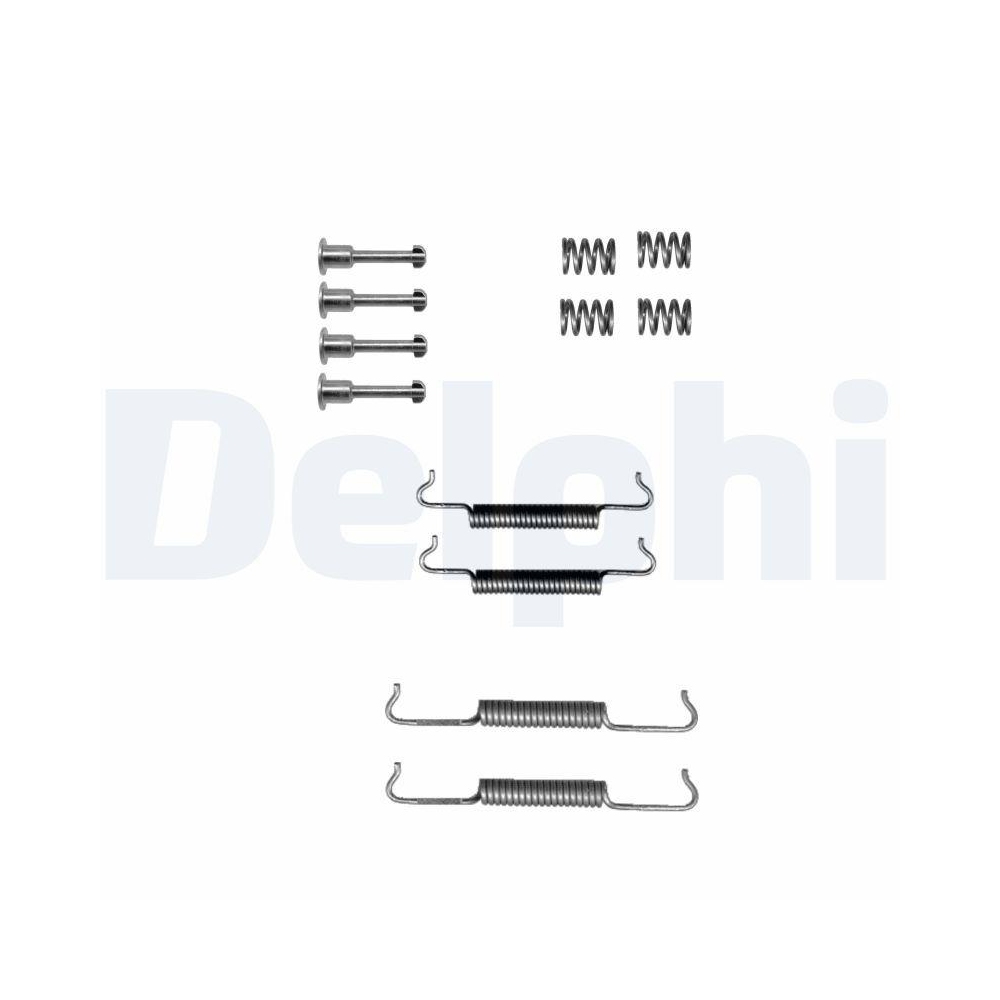 DELPHI LY1273 Zubeh&ouml;rsatz, Bremsbacken f&uuml;r, Hinterachse
