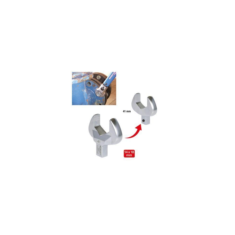 Einsteck-Gabelschlüssel, Drehmomentschlüssel KS TOOLS 516.2241 für