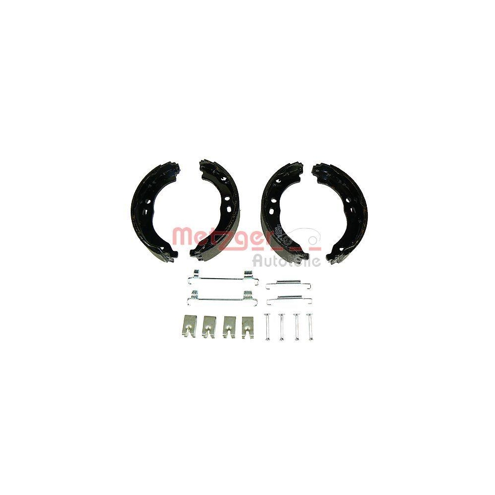 Bremsbackensatz, Feststellbremse METZGER KR 215 f&uuml;r CITRO&Euml;N FIAT