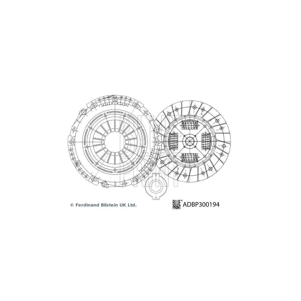 Kupplungssatz BLUE PRINT ADBP300194 f&uuml;r SUBARU