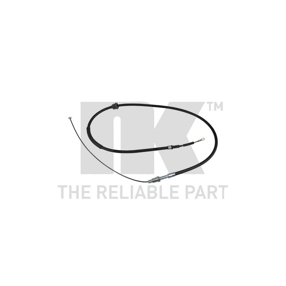 Seilzug, Feststellbremse NK 904818 für VOLVO, hinten, links