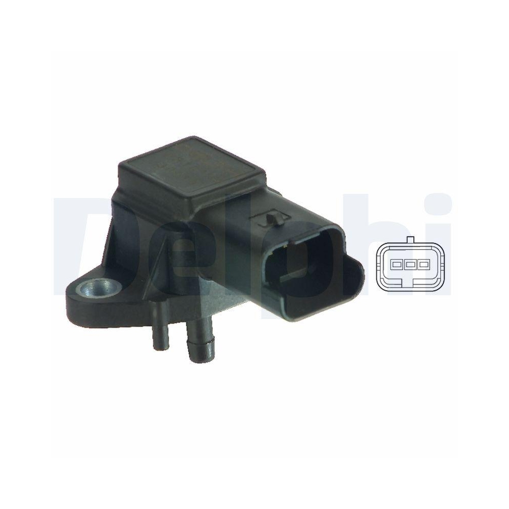 DELPHI PS10134 Sensor, Ladedruck f&uuml;r CITRO&Euml;N FIAT LANCIA PEUGEOT SUZUKI