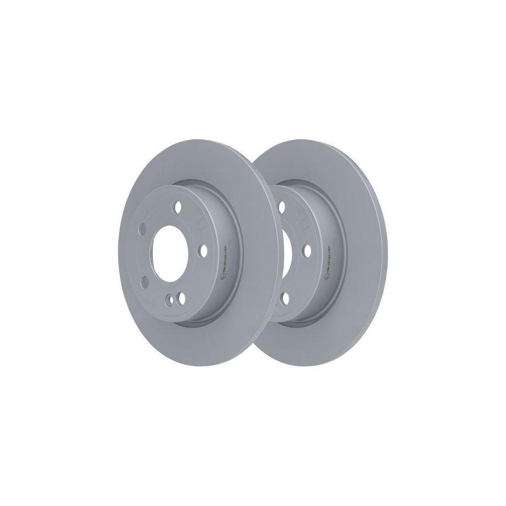 ATE Bremsenset vorne Bremsscheiben + Bremsbel&auml;ge f&uuml;r MERCEDES-BENZ, Hinterachse