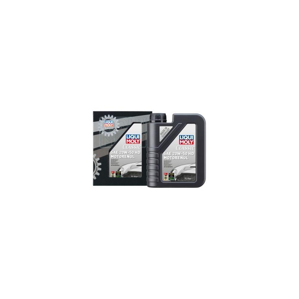 Motoröl LIQUI MOLY 1128 Classic Motorenöl SAE 20W-50 HD für