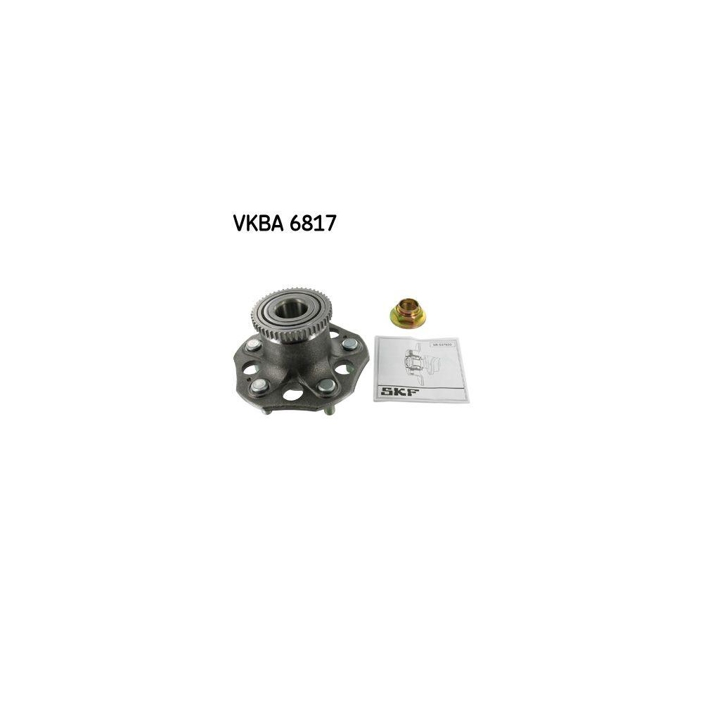 Radlagersatz SKF VKBA 6817 f&uuml;r HONDA, Hinterachse