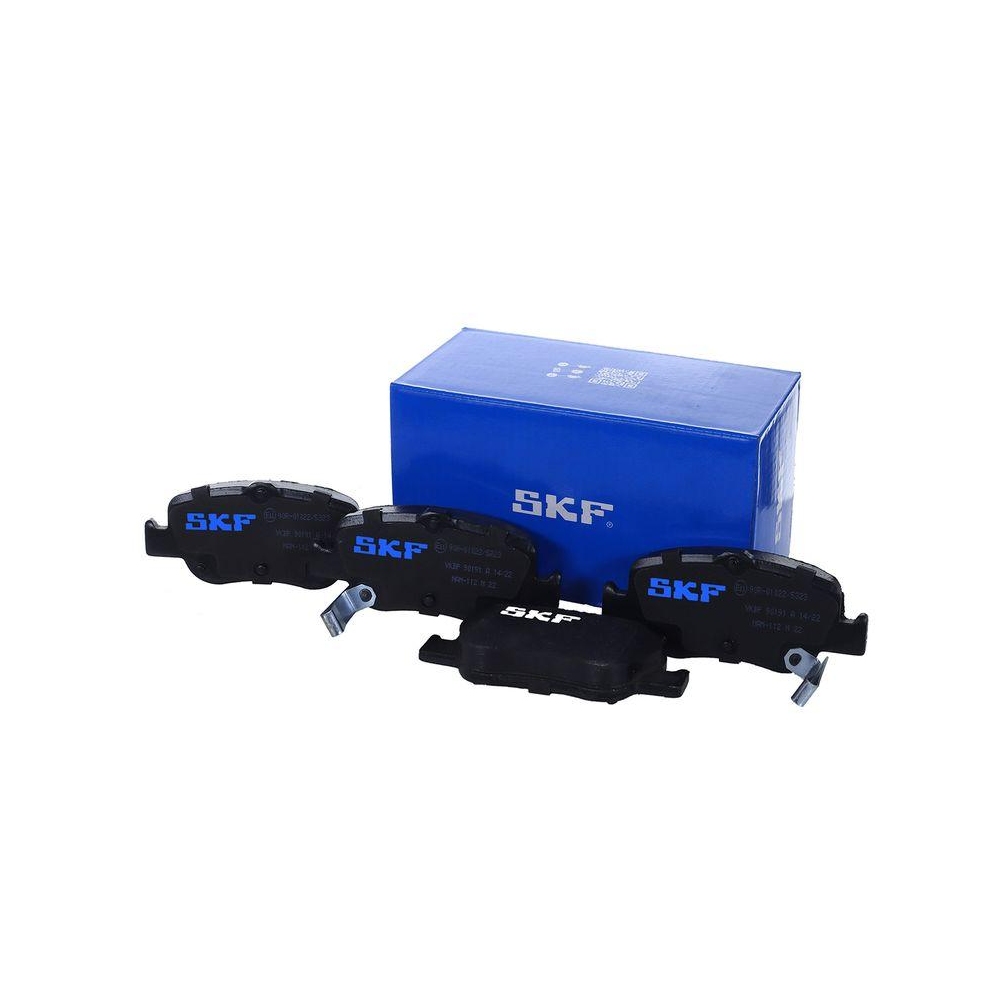Bremsbelagsatz, Scheibenbremse SKF VKBP 90191 A f&uuml;r TOYOTA, Hinterachse