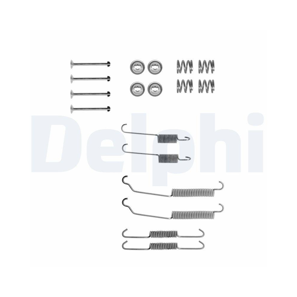 DELPHI LY1102 Zubeh&ouml;rsatz, Bremsbacken f&uuml;r RENAULT, Hinterachse