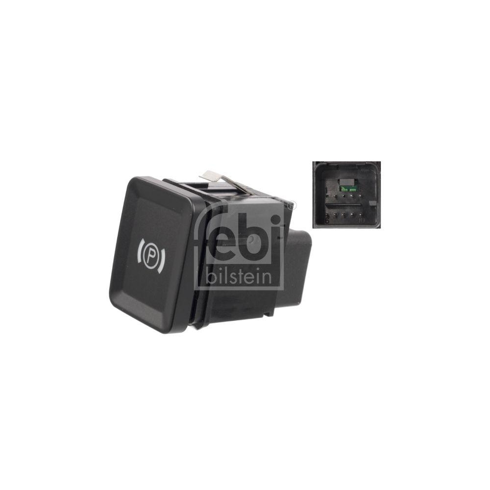 Schalter, Feststellbremsbetätigung FEBI BILSTEIN 37606 febi Plus für VW