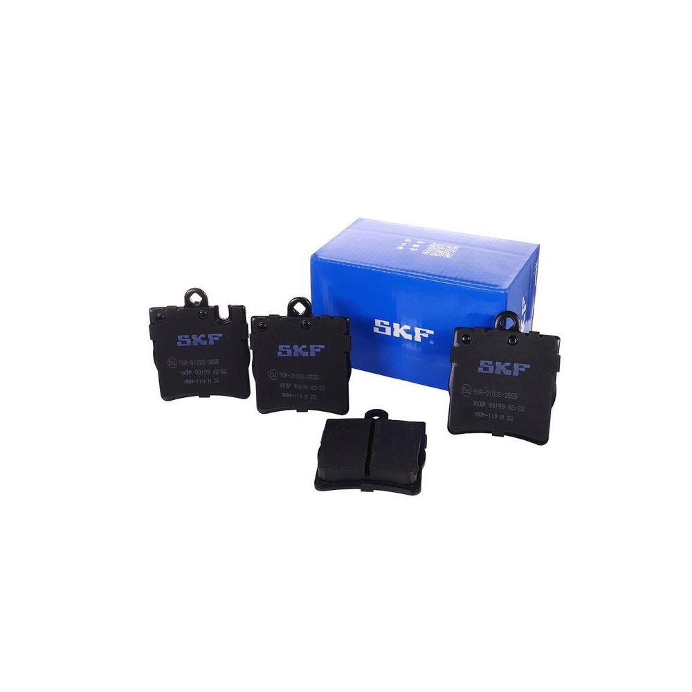 Bremsbelagsatz, Scheibenbremse SKF VKBP 90199 f&uuml;r MERCEDES-BENZ, Hinterachse