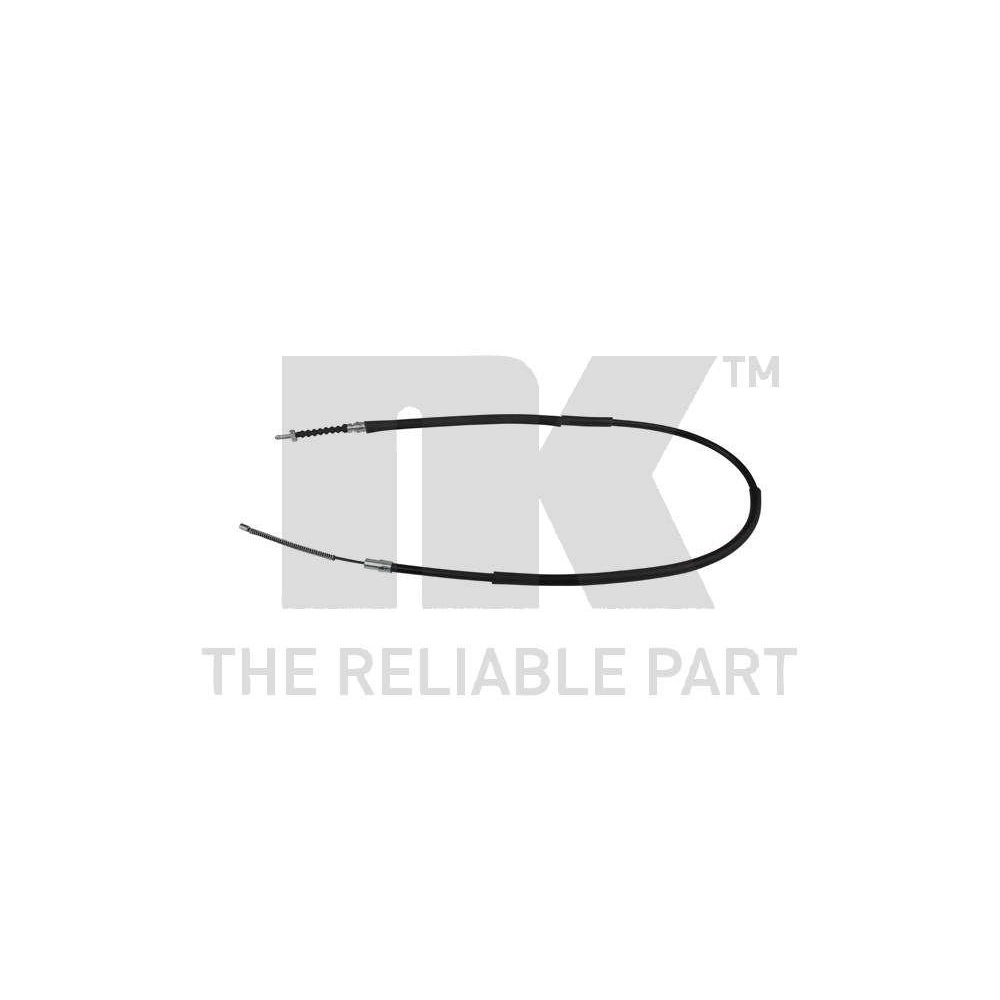 Seilzug, Feststellbremse NK 904822 f&uuml;r VOLVO, hinten