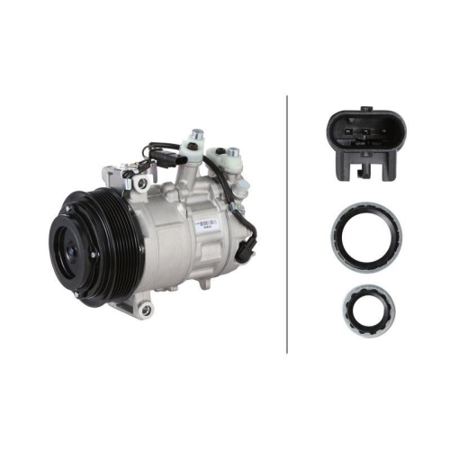 HELLA 8FK 366 203-901 Kompressor, Klimaanlage >>> Easy2Fit <<< f&uuml;r MERCEDES-BENZ