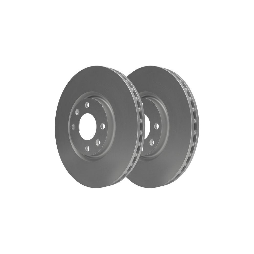 Bremsscheibe ATE 24.0126-0159.1 für CITROËN OPEL PEUGEOT VAUXHALL, Vorderachse