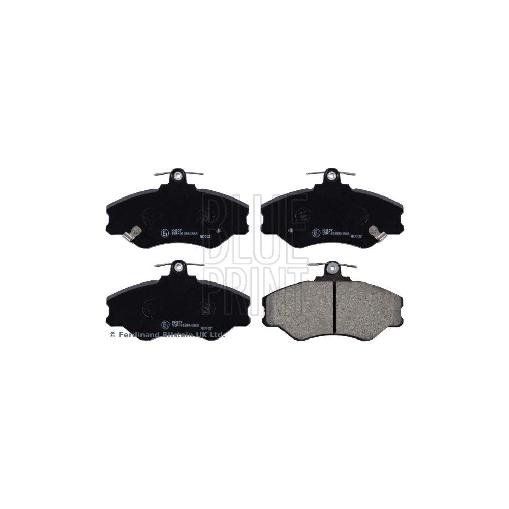 Bremsbelagsatz, Scheibenbremse BLUE PRINT ADG04234 f&uuml;r HYUNDAI, Vorderachse