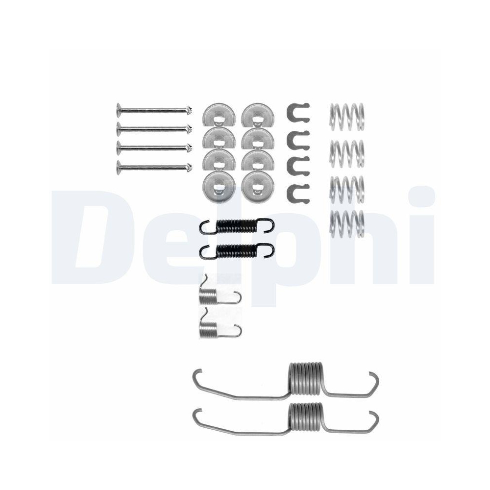 DELPHI LY1106 Zubeh&ouml;rsatz, Bremsbacken f&uuml;r TOYOTA, Hinterachse