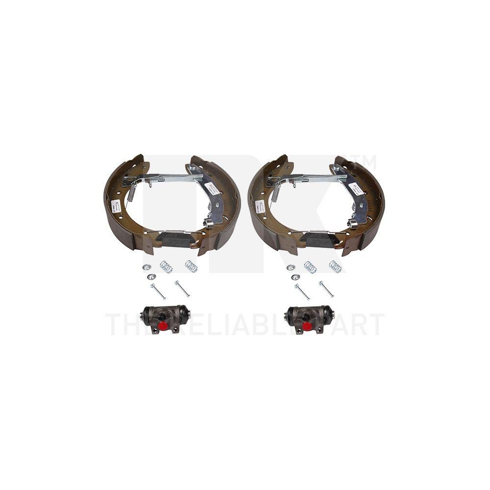 Bremsbackensatz NK 441959801 für CITROËN PEUGEOT, Hinterachse