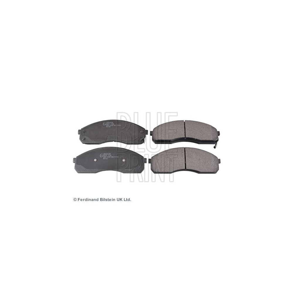 Bremsbelagsatz, Scheibenbremse BLUE PRINT ADG04236 f&uuml;r KIA, Vorderachse