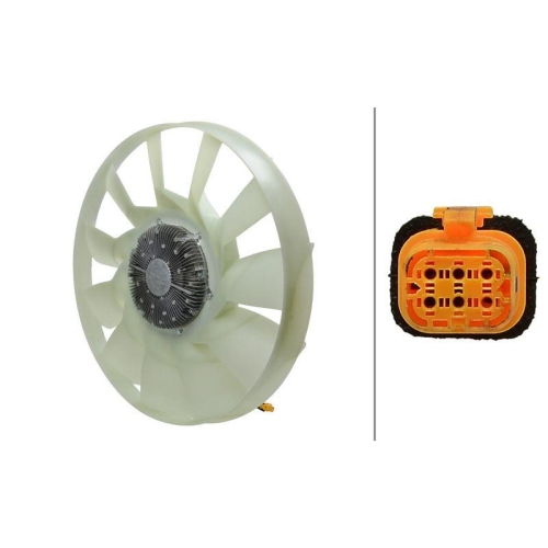 HELLA 8MV 366 438-111 L&uuml;fter, Motork&uuml;hlung f&uuml;r MAN