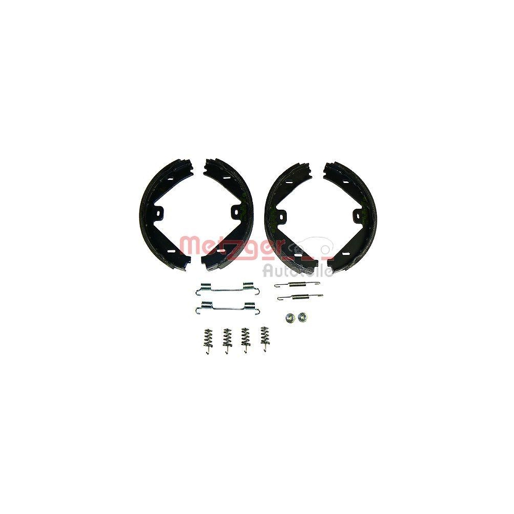 Bremsbackensatz, Feststellbremse METZGER KR 227 f&uuml;r MERCEDES-BENZ