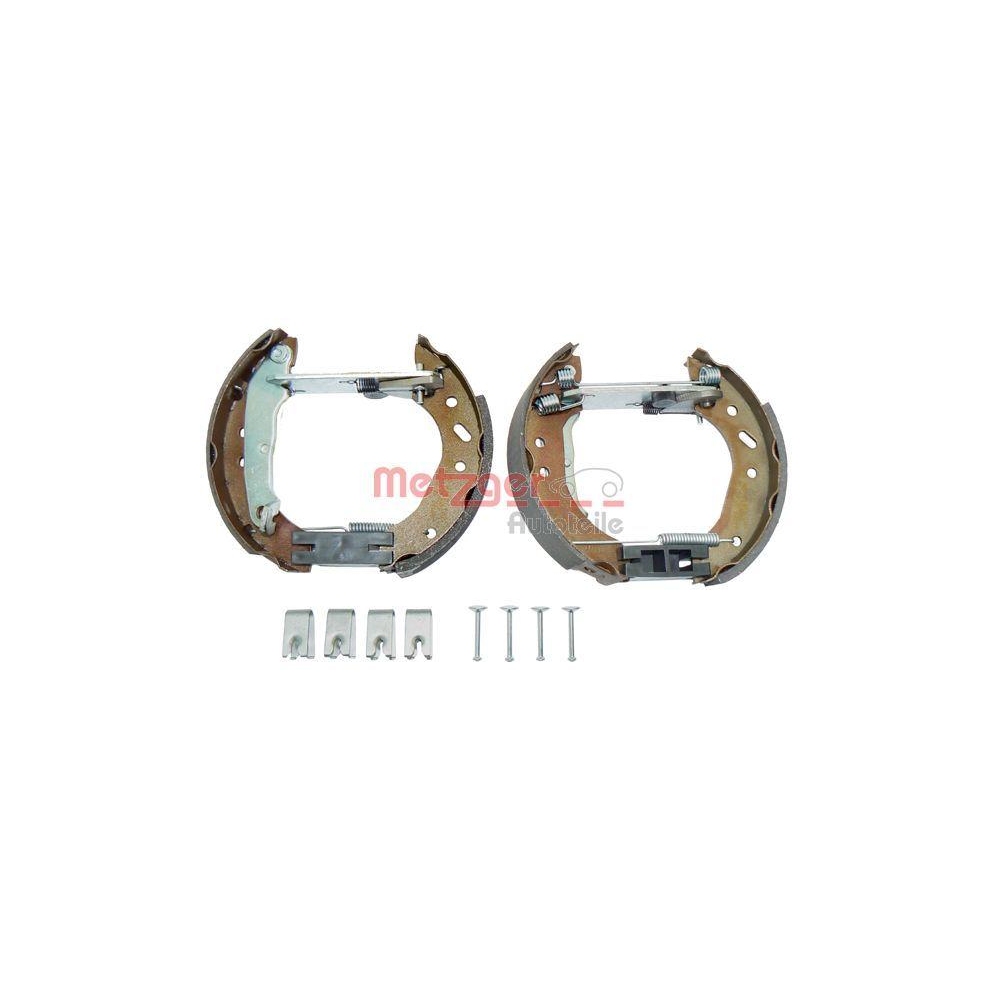 Bremsbackensatz METZGER MG 538V für, Hinterachse