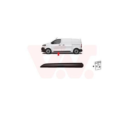 VAN WEZEL 0944423 Zier-/Schutzleiste, T&uuml;r ** Equipart ** f&uuml;r CITRO&Euml;N