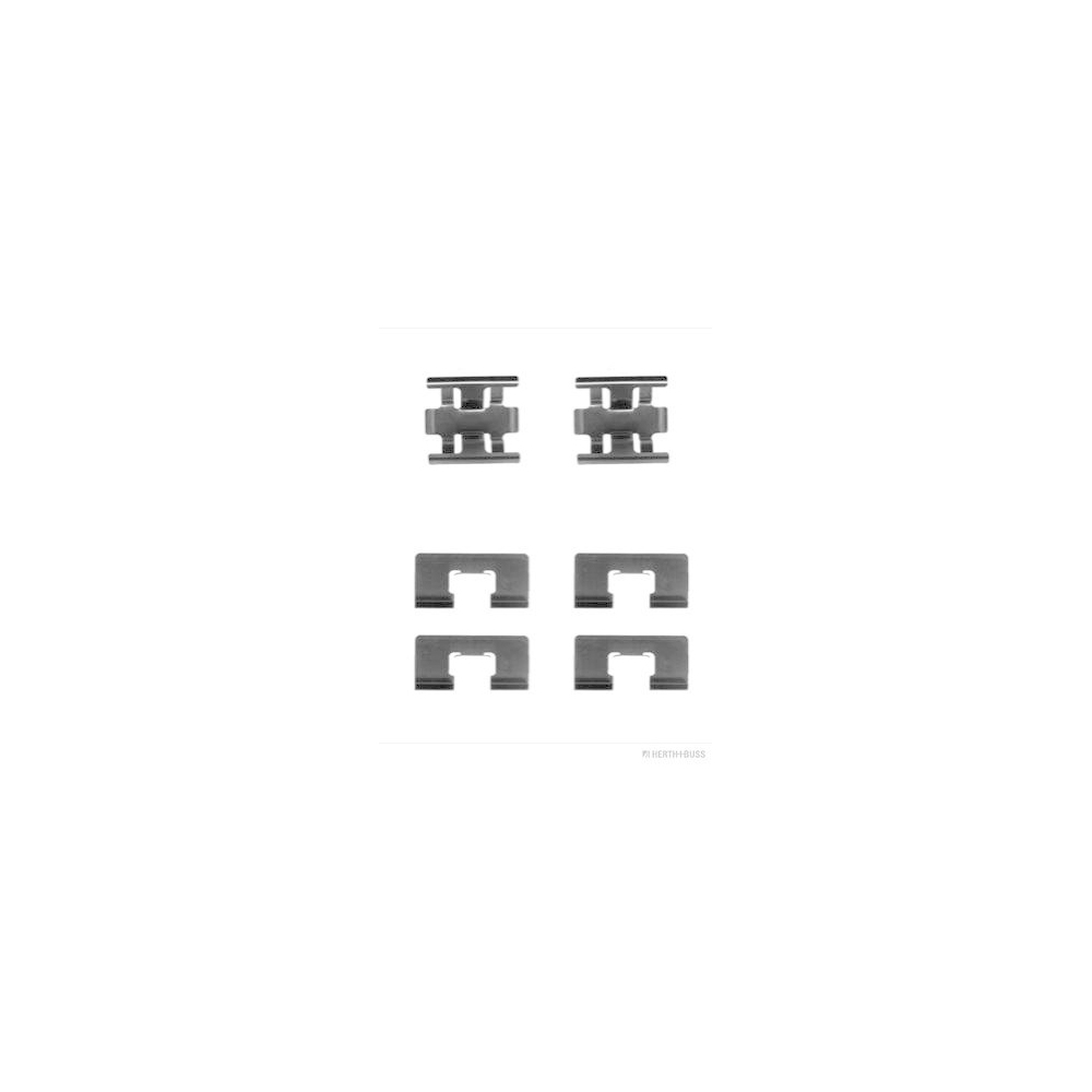 Zubeh&ouml;rsatz, Scheibenbremsbelag HERTH+BUSS JAKOPARTS J3664006 f&uuml;r, Hinterachse