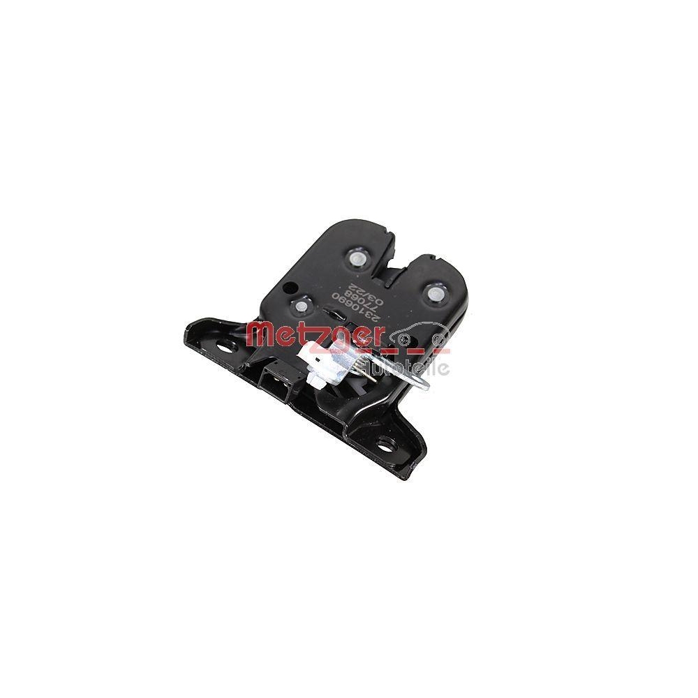 Heckklappenschloss METZGER 2310690 GREENPARTS für AUDI, Fahrzeugheckklappe