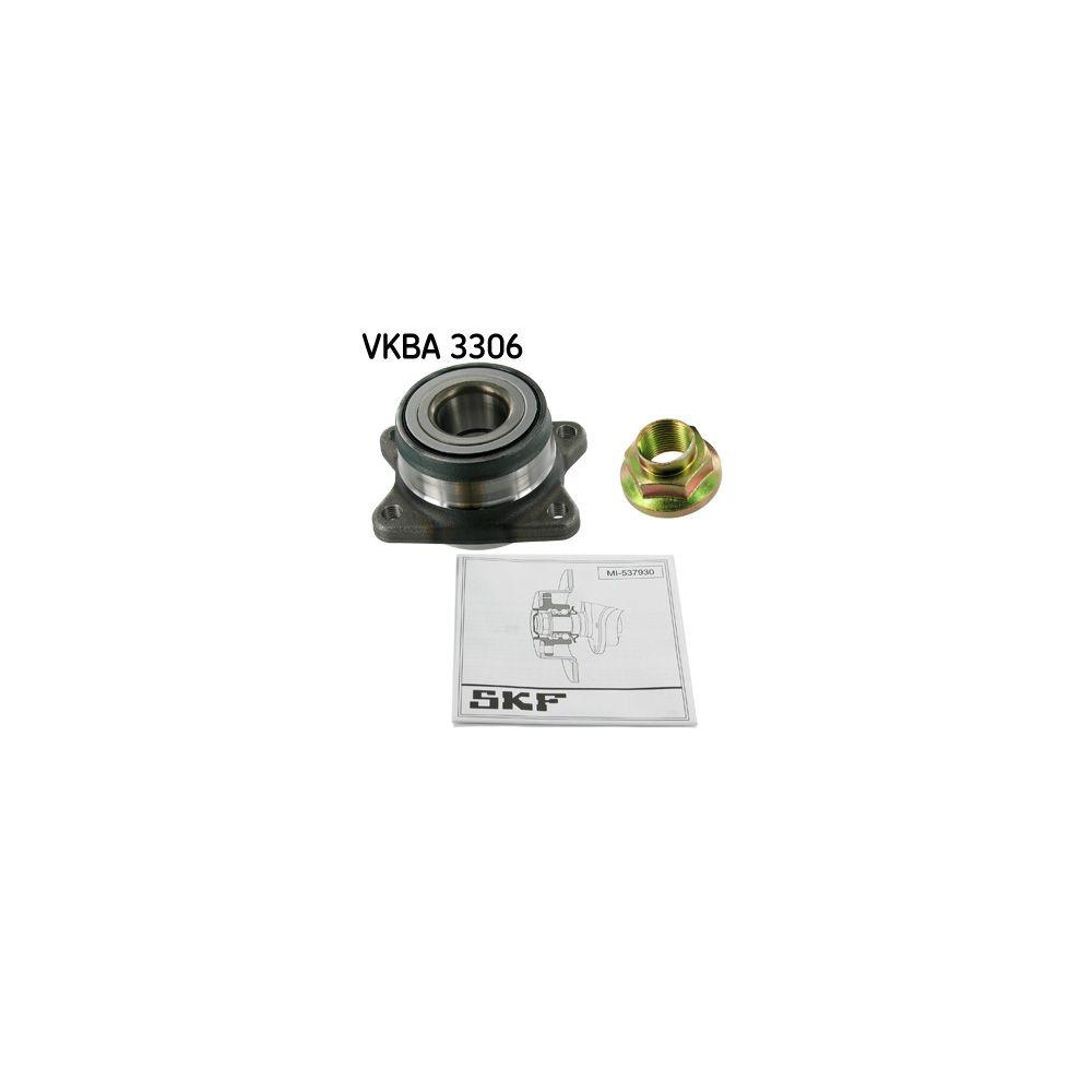 Radlagersatz SKF VKBA 3306 f&uuml;r MITSUBISHI, Hinterachse