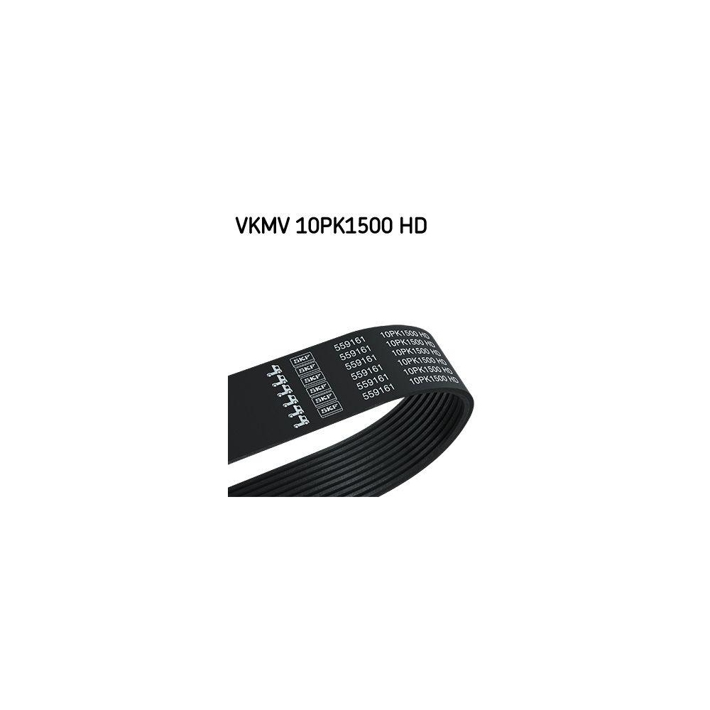 Keilrippenriemen SKF VKMV 10PK1500 HD f&uuml;r MERCEDES-BENZ