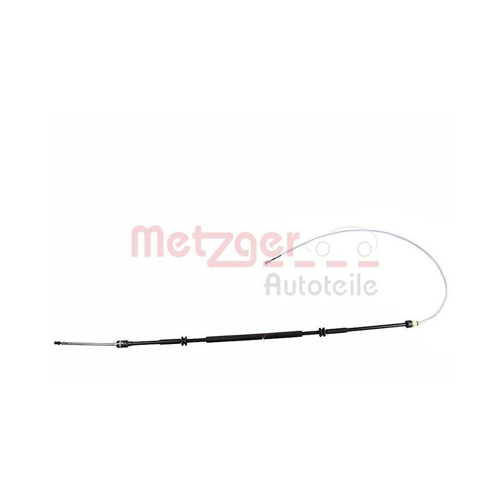 Seilzug, Feststellbremse METZGER 17.9008 GREENPARTS f&uuml;r RENAULT, hinten links